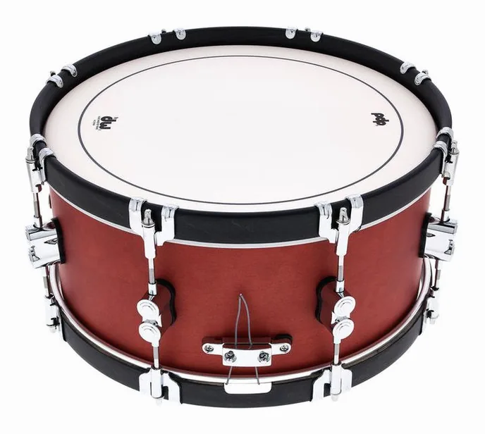 DW PDP 14"x6,5" Ox Blood Snare, vue de profil, photo 2