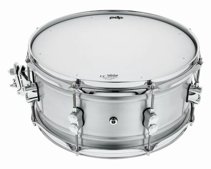 DW PDP 14"x6.5" Concept Aluminium, vue de dessus, photo 4
