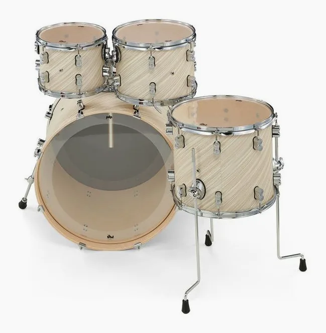 DW PDP CM4 Studio Twisted Ivory, vue de profil, photo 4