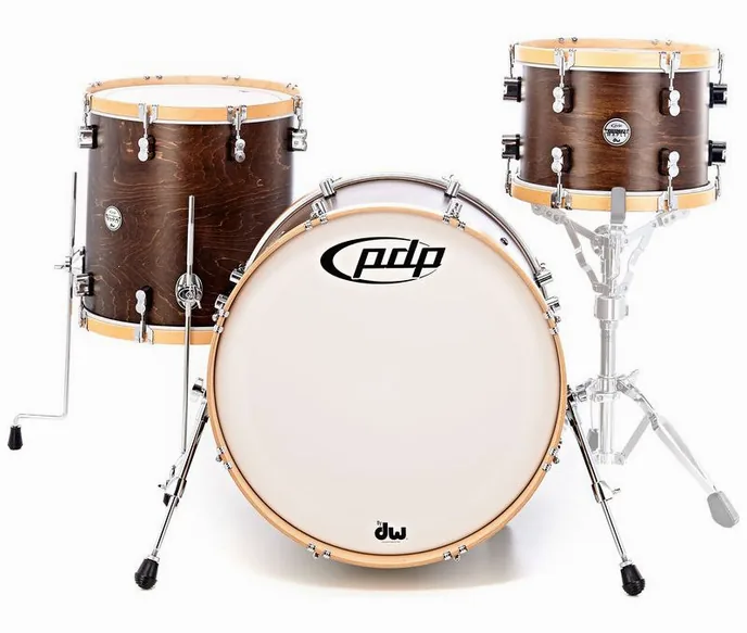 DW PDP Concept Classic 22 Walnut, sur fond neutre, photo 2