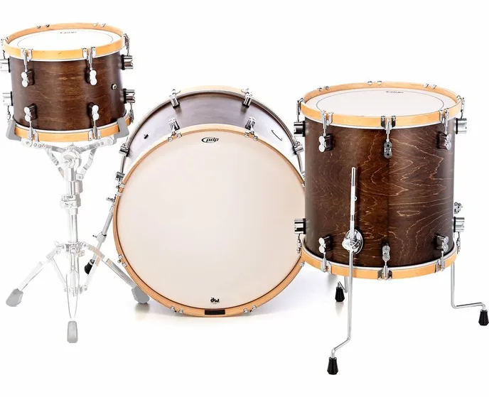 DW PDP Concept Classic 22 Walnut, sur fond neutre, photo 3
