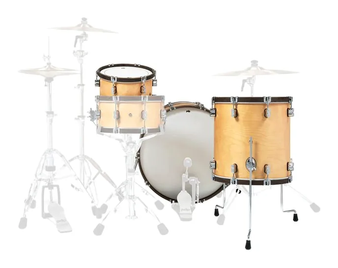 DW PDP Concept Classic 24 Natural, vue de trois quarts, photo 3