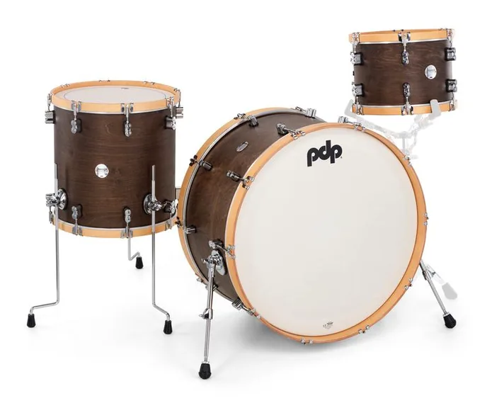 DW PDP Concept Classic 26 Walnut, vue de face, photo 3
