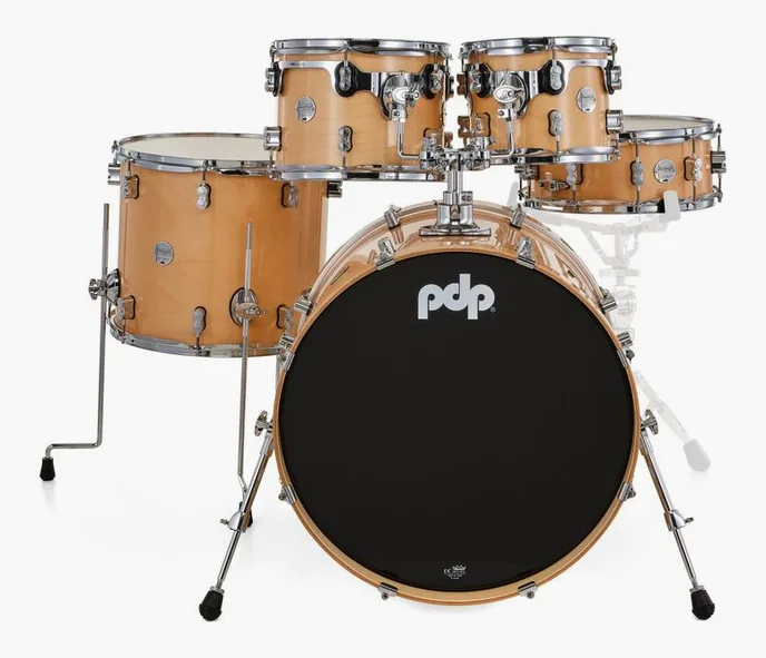 DW PDP Concept Maple 22" Shellset, vue de dessus, photo 2