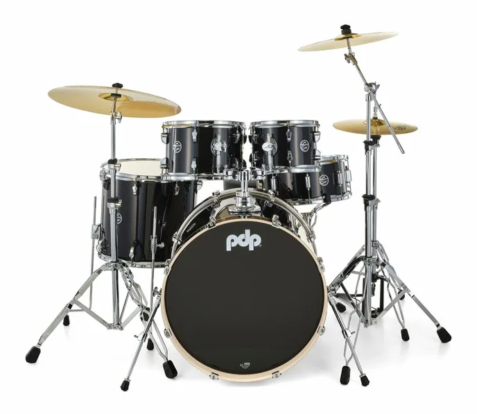 DW PDP MainStage Black Sparkle, vue de près, photo 2