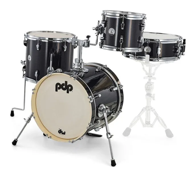 DW PDP New Yorker Set Black Onyx, de face sur fond neutre