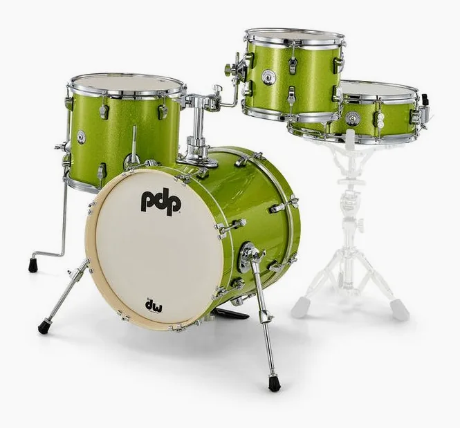 DW PDP New Yorker Set Elec. Green, de face sur fond neutre