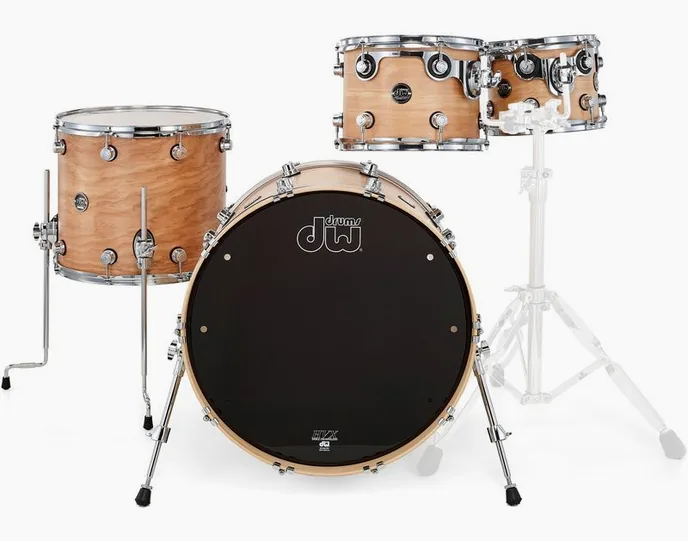 DW Performance Birch 4pcs Set, vue de près, photo 2