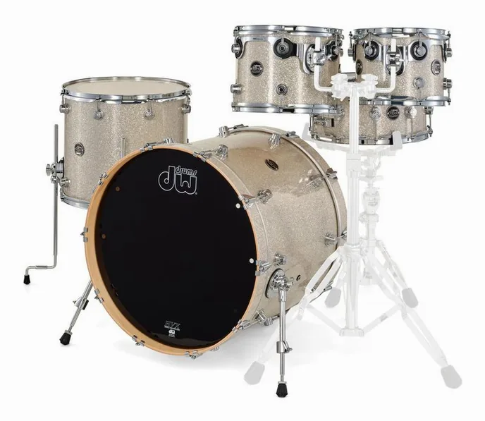 DW Performance Broken Glass 5pcs, de face sur fond neutre