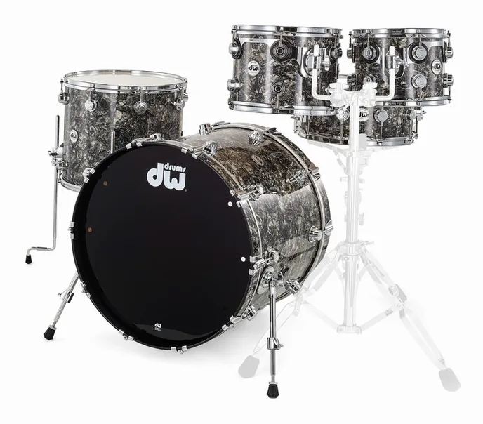 DW PurpleCore MAP Silver Abalone, vue de face