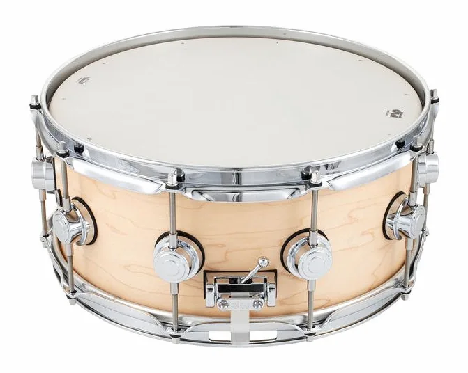 DW Satin Oil 14"x06" Snare, vue de profil, photo 3