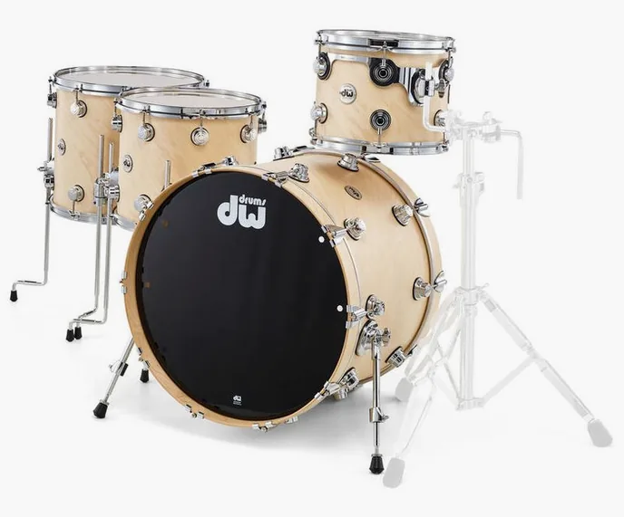 DW Satin Oil 1up 2down Natural, sur fond neutre