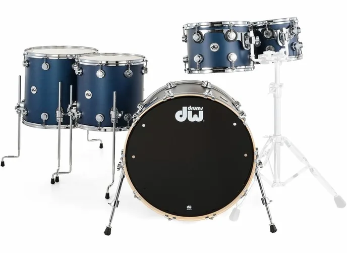 DW Satin Oil 2up2down Regal Blue, vue de profil, photo 2