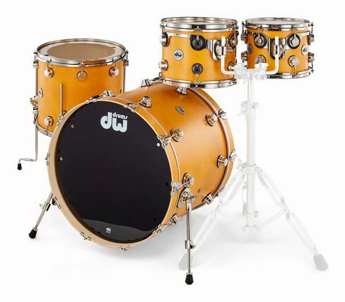 DW Satin Oil Shell Set Amber, vue de face