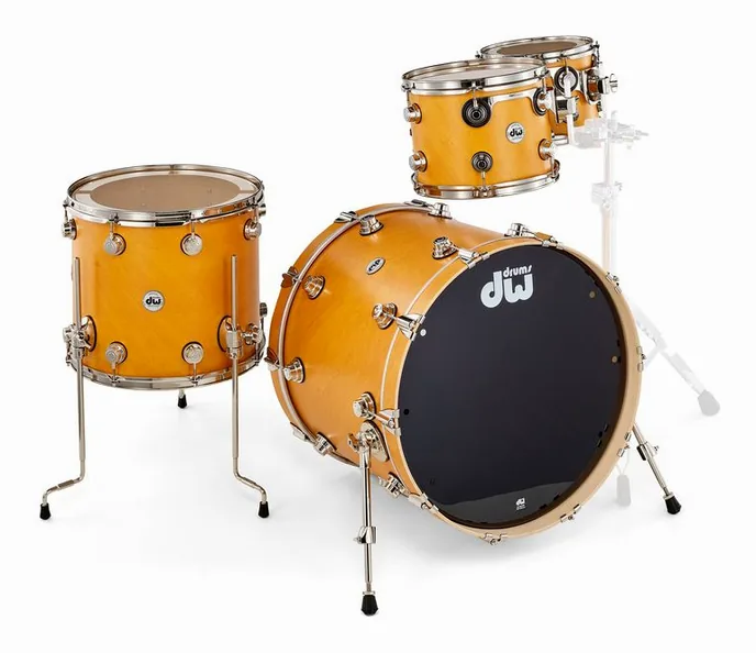 DW Satin Oil Shell Set Amber, vue de près, photo 3