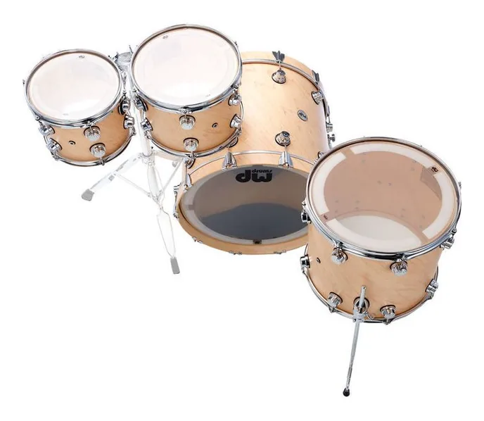 DW Satin Oil Standard Natural Set, vue de trois quarts, photo 4