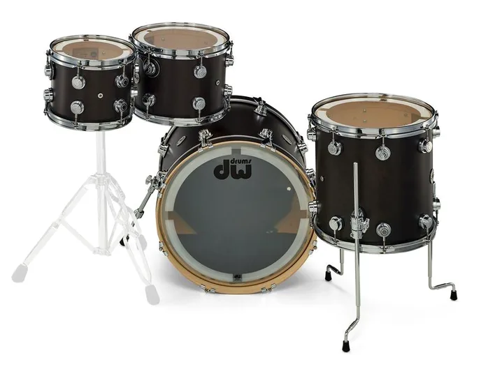DW Satin Oil Studio Set Ebony, vue de près, photo 4