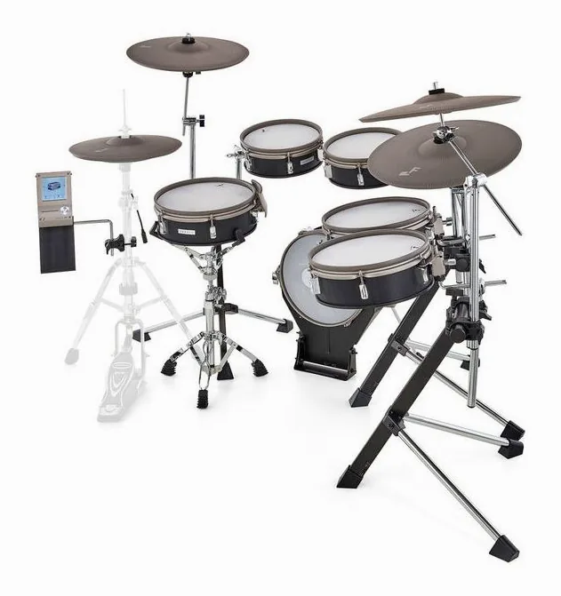 Efnote 3X E-Drum Set, vue de près, de face