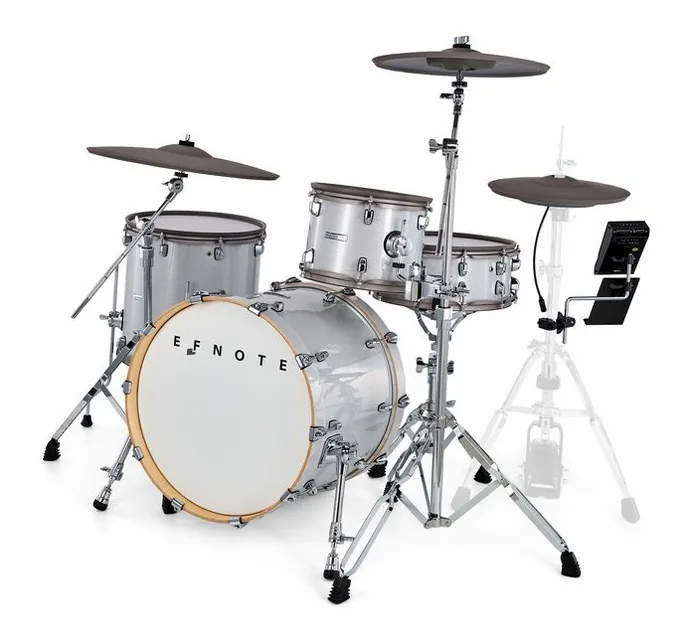Efnote 7 E-Drum Set, vue de près, de face