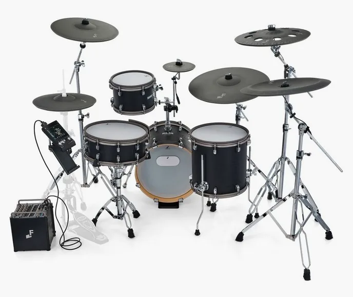 Efnote Pro 500X E-Drum Set, sur fond neutre, photo 4