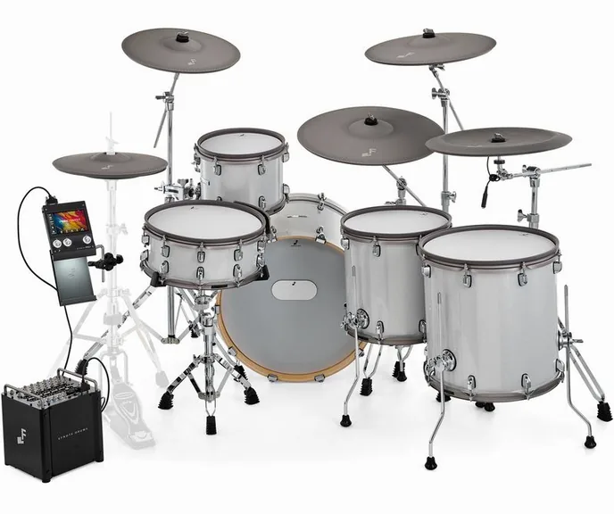 Efnote Pro 703 Power E-Drum Set, sur fond neutre, photo 4