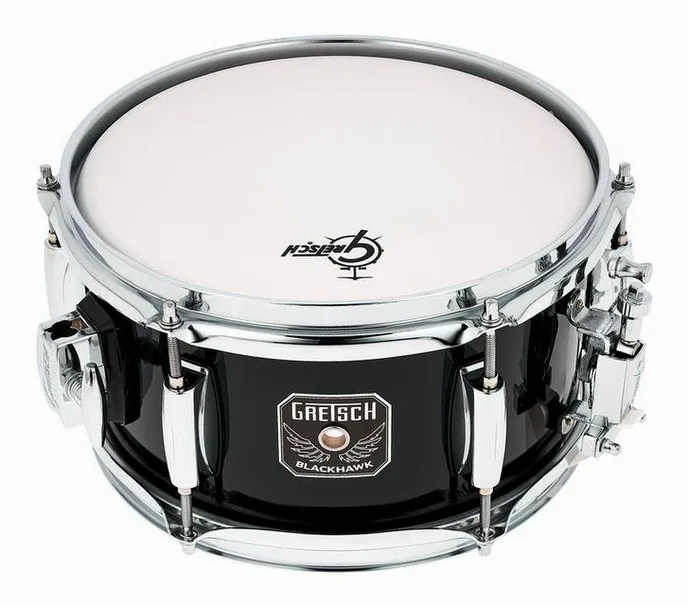 Gretsch Drums 10"x5,5" Mighty Mini Snare BK, vue de face
