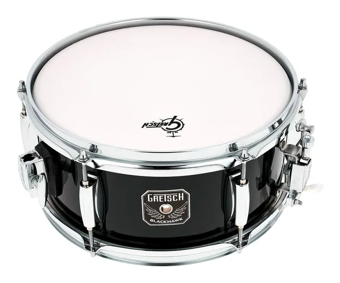 Gretsch Drums 12"x5,5" Mighty Mini Snare BK, sur fond neutre