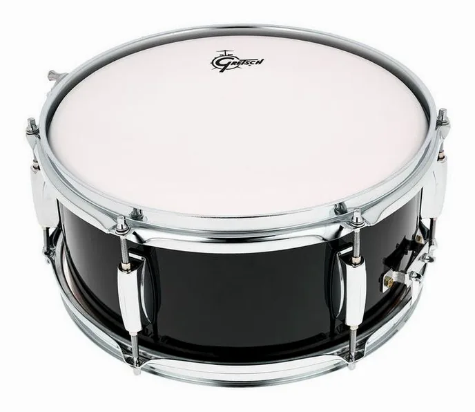 Gretsch Drums 12"x5,5" Mighty Mini Snare BK, vue de face, photo 4