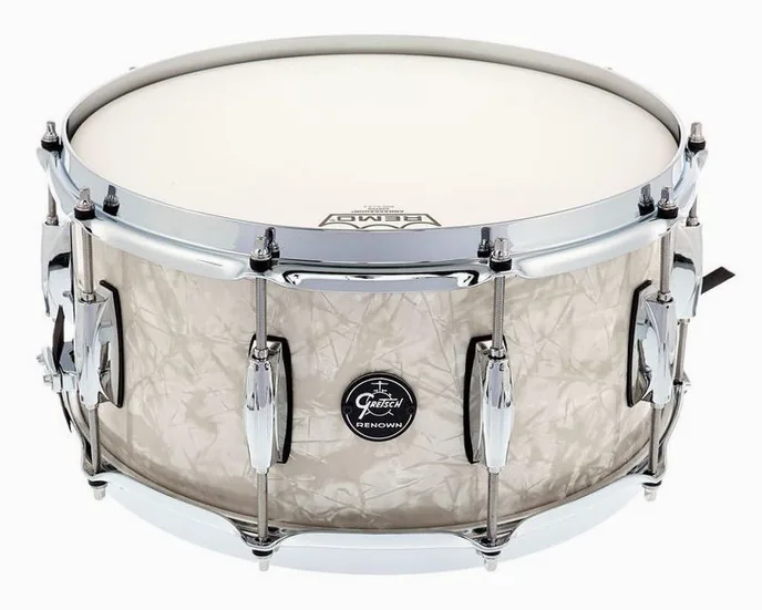 Gretsch Drums 14"x6.5" SN Renown Maple VP, vue de près, de face
