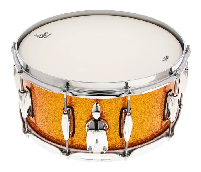 Gretsch Drums 14"x6,5" Snare Brooklyn Gold, vue de profil, photo 3