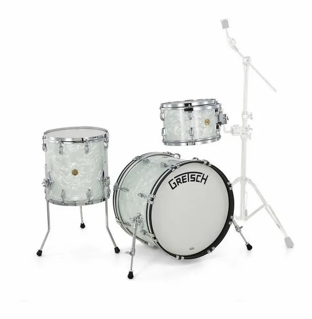 Gretsch Drums Broadkaster 60's Marine Pearl, vue de dessus, photo 3