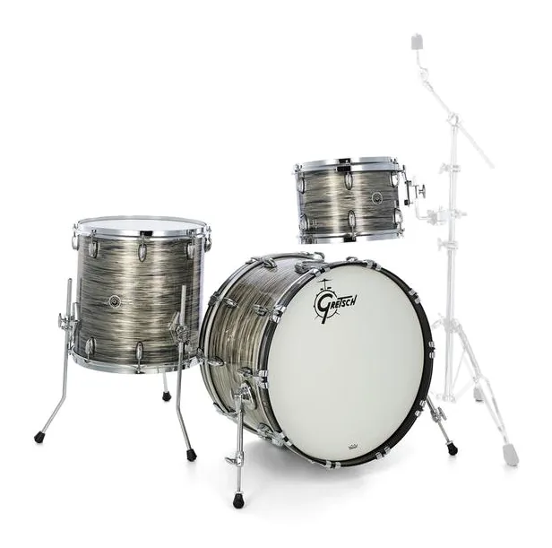 Gretsch Drums Brooklyn Rock Grey Oyster, vue de dessus, photo 3