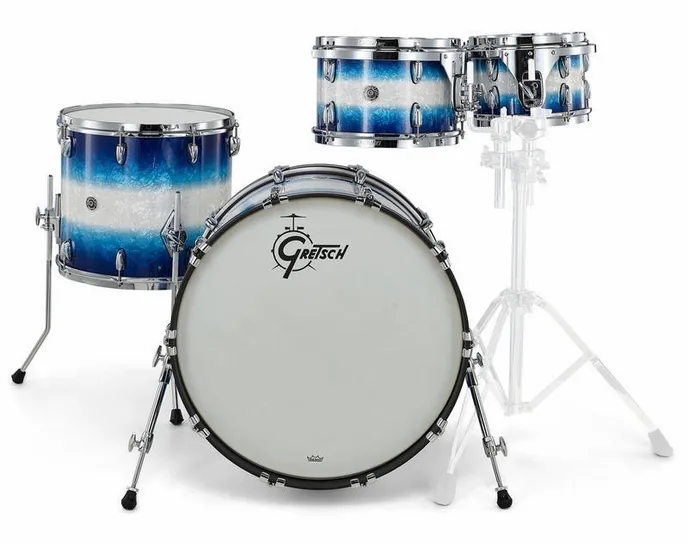 Gretsch Drums Brooklyn Standard Set Blue, vue de dessus, photo 2