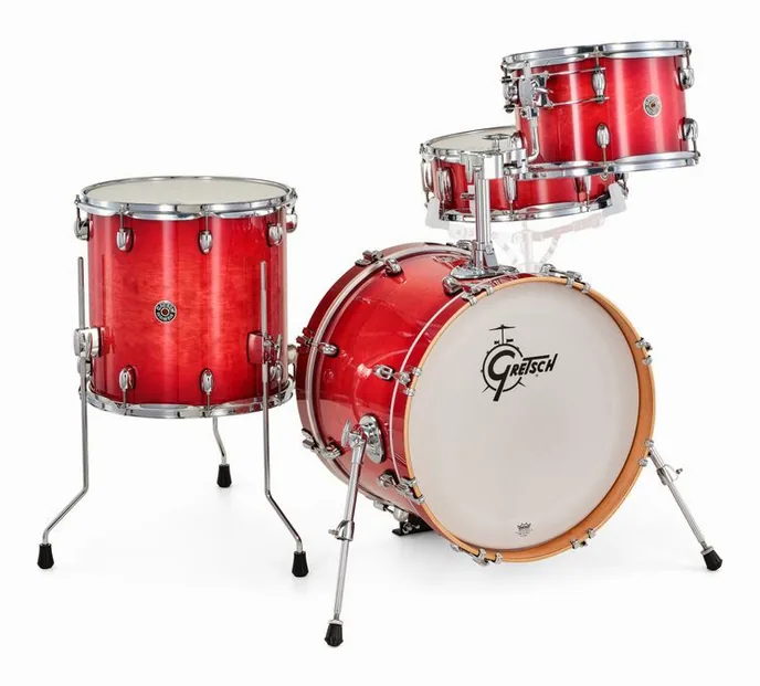 Gretsch Drums Catalina Club Jazz Crimson Bst, sur fond neutre, photo 3