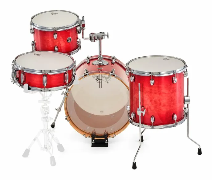 Gretsch Drums Catalina Club Jazz Crimson Bst, vue de près, photo 4