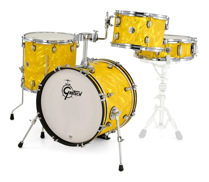 Gretsch Drums Catalina Club Jazz YSF, vue de près, de face