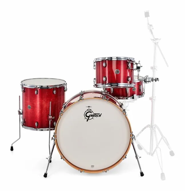 Gretsch Drums Catalina Club Rock Crimson Bst, vue de dessus, photo 2