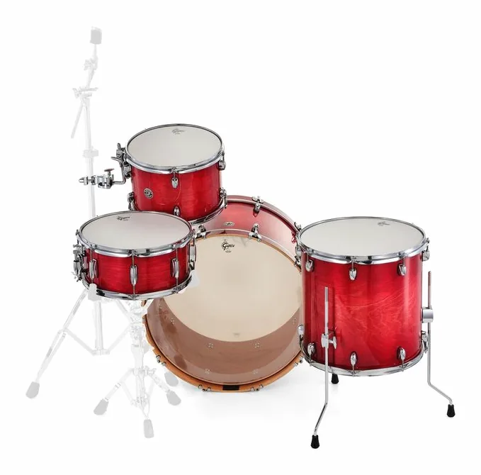 Gretsch Drums Catalina Club Rock Crimson Bst, vue de dessus, photo 4