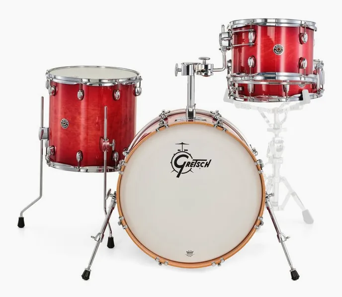 Gretsch Drums Catalina Club Studio Crimson, vue de dessus, photo 2