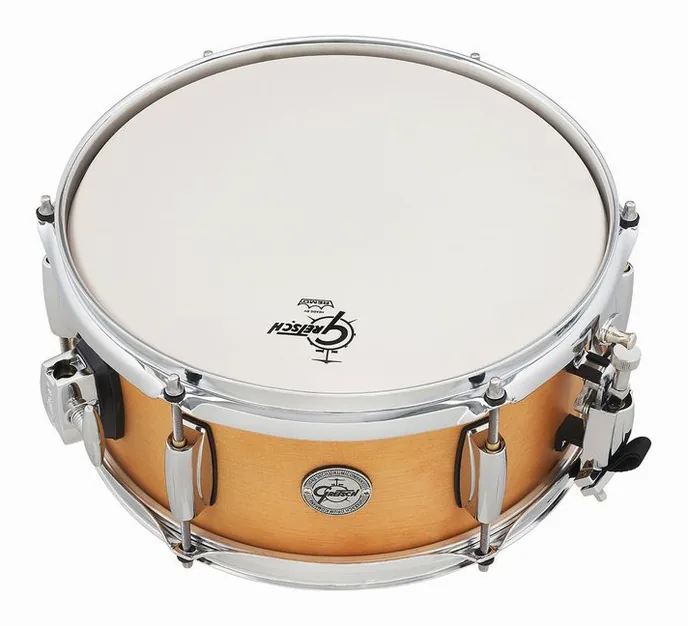 Gretsch Drums 12"x5.5" Full Range Birch SD, vue de près, de face