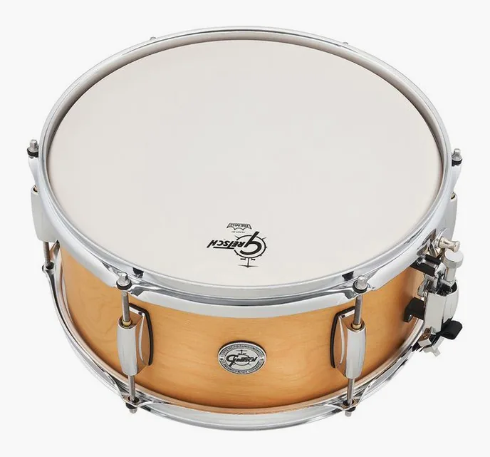 Gretsch Drums 13"x06" Full Range Birch SD, vue de près, de face