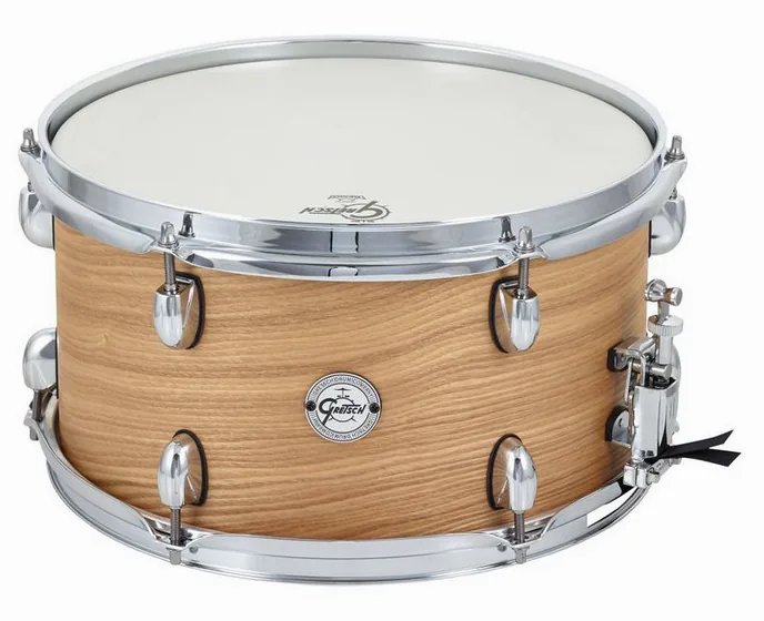 Gretsch Drums 13"x07" Silver Series Ash -SN, de face sur fond neutre