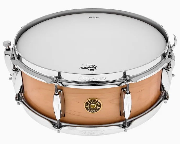 Gretsch Drums 14"X05" Broadkaster SD Natural, vue de face