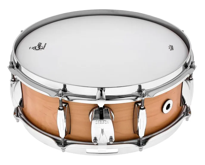 Gretsch Drums 14"X05" Broadkaster SD Natural, vue de profil, photo 2