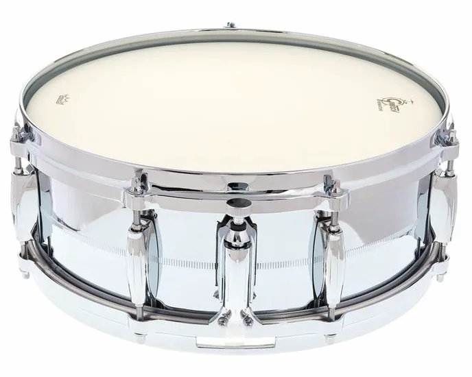 Gretsch Drums 14"x05" Snare Chrome o. Brass, vue de dessus, photo 2