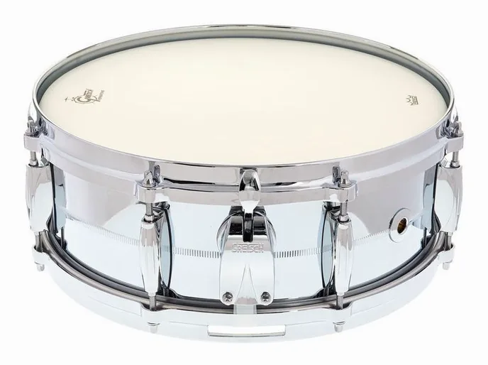 Gretsch Drums 14"x05" Snare Chrome o. Brass, vue de face, photo 3