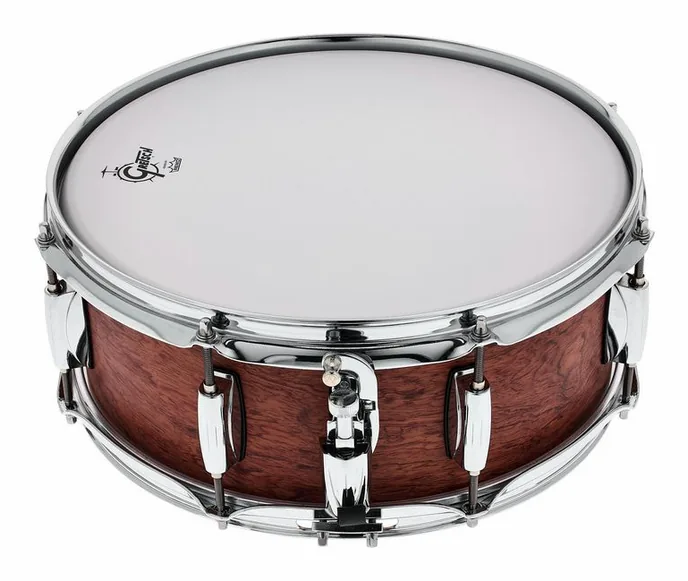 Gretsch Drums 14"x5,5" Cat. Bubinga Maple, vue de profil, photo 2