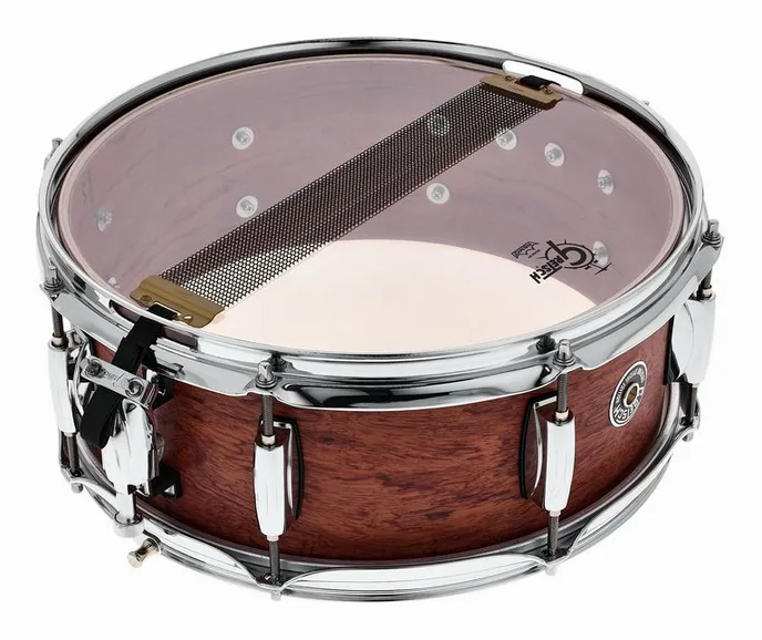 Gretsch Drums 14"x5,5" Cat. Bubinga Maple, vue de dessus, photo 4