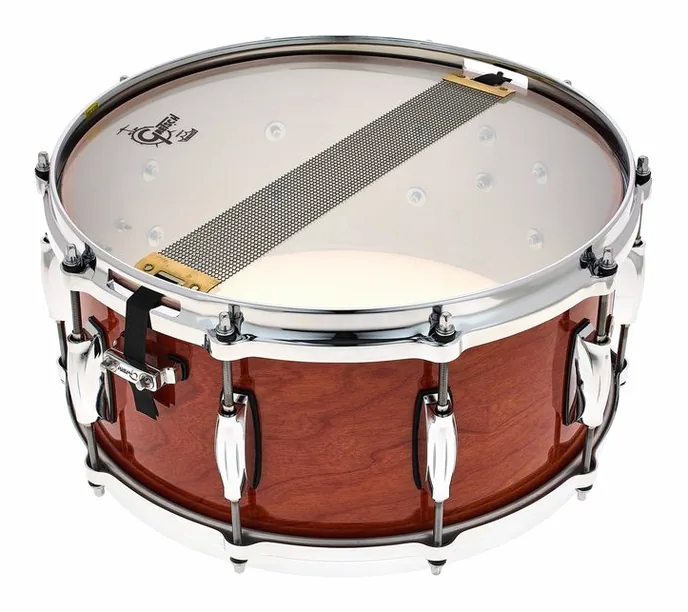 Gretsch Drums 14"x6.5" SN Renown Cherry Wood, sur fond neutre, photo 4