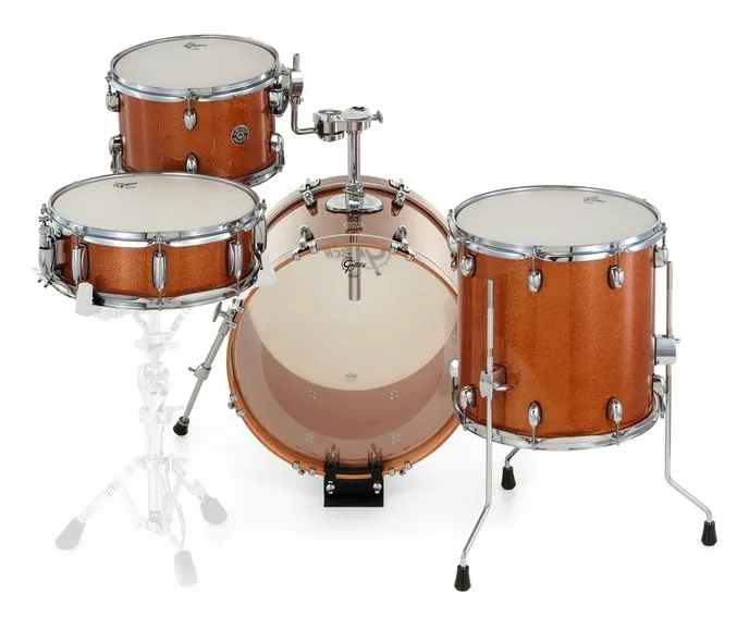 Gretsch Drums Catalina Club Jazz Bronze Spkl, vue de profil, photo 4